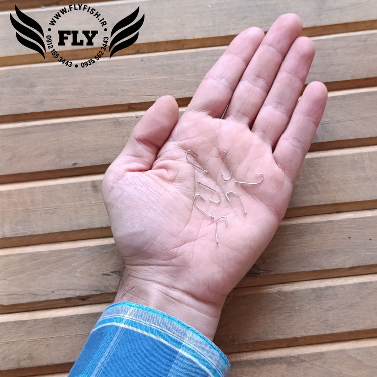 قلاب ماهیگیری یوولا YOUVELLA سایز 10 بسته 7 عددی ساخت کره