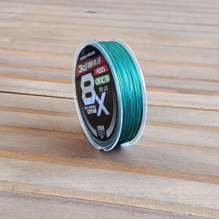 نخ ماهیگیری ابریشم بندائو BEN DAO X8 سایز 0.35 متراژ 100