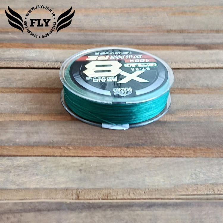 نخ ماهیگیری ابریشم بندائو BEN DAO X8 سایز 0.35 متراژ 100