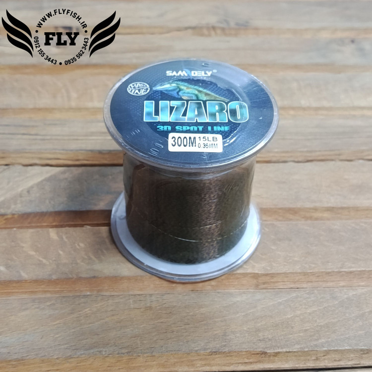 نخ ماهیگیری مونوفیلامنت لیزارو LIZARO 300m سایز 0.35