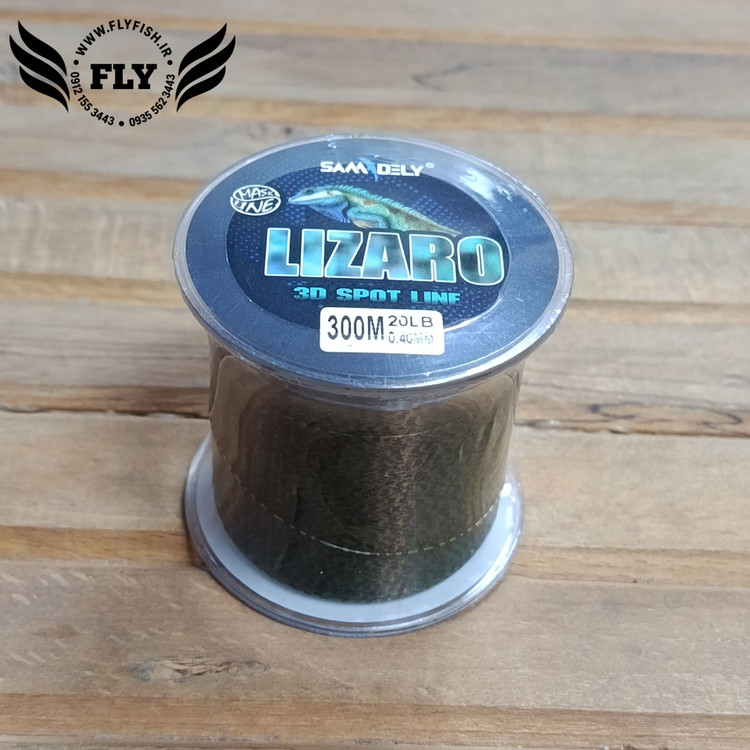 نخ ماهیگیری مونوفیلامنت لیزارو LIZARO 300m سایز 0.45