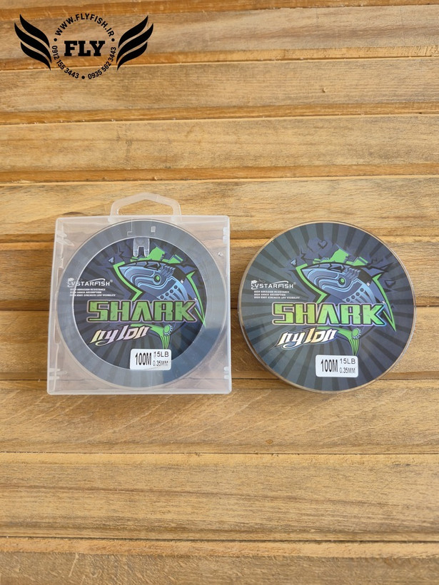 نخ ماهیگیری مونوفیلامنت 100 متری شارک SHARK سایز 0.35