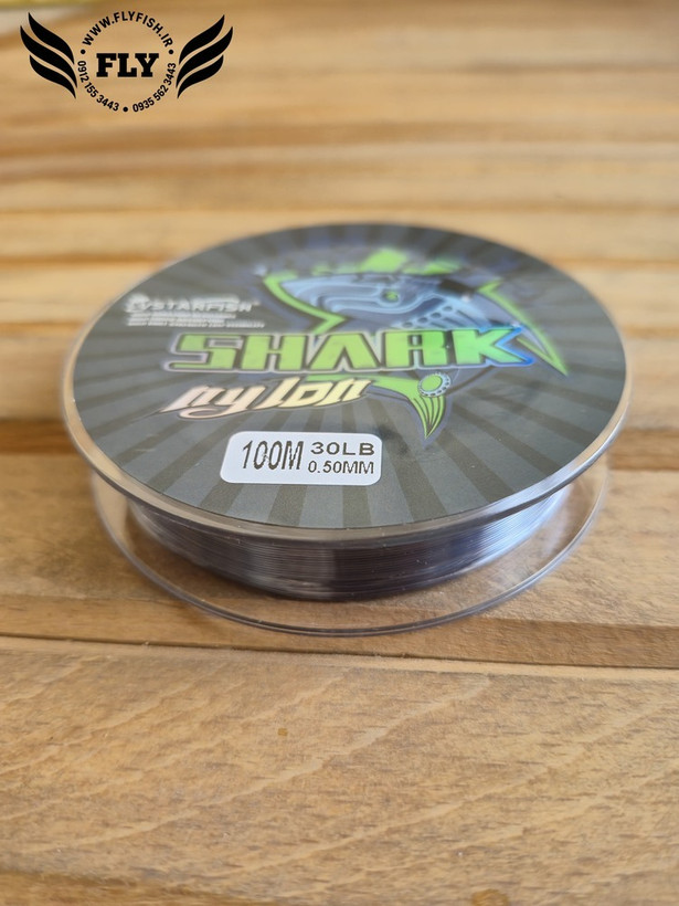 نخ ماهیگیری مونوفیلامنت 100 متری شارک SHARK سایز 0.50