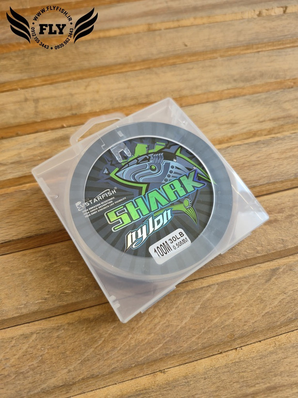 نخ ماهیگیری مونوفیلامنت 100 متری شارک SHARK سایز 0.50