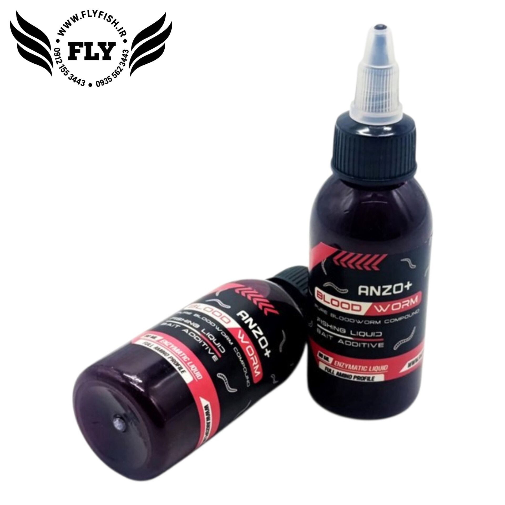 لیکوئید کرم خونی ماهیگیری ANREX آنزوپلاس 80ml