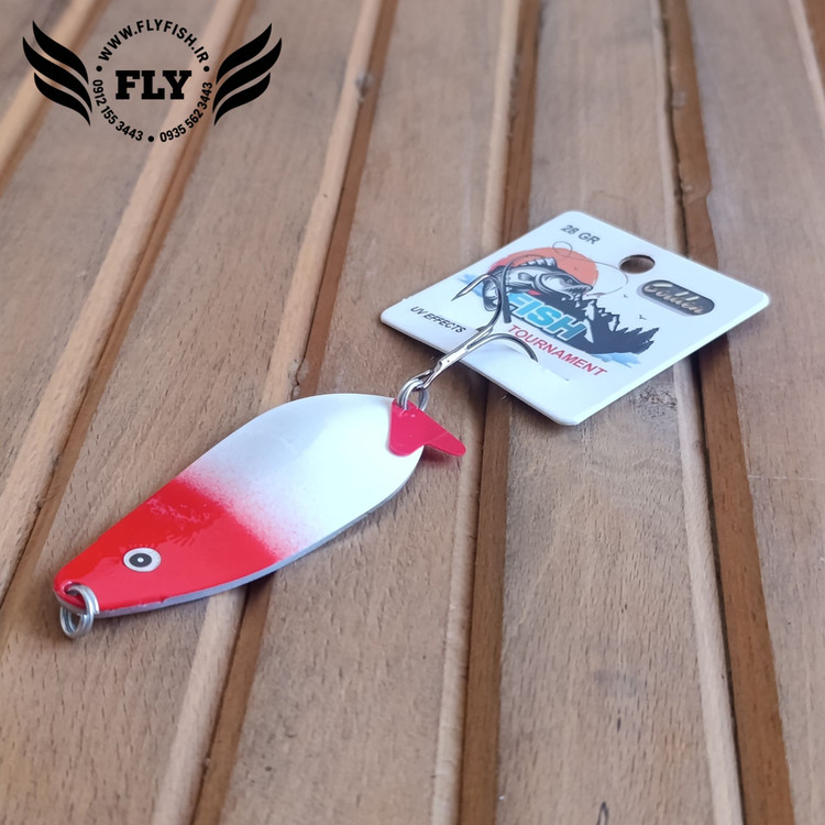 قاشقک ماهیگیری رد هد 28 گرمی گلدن فیش GOLDEN FISH