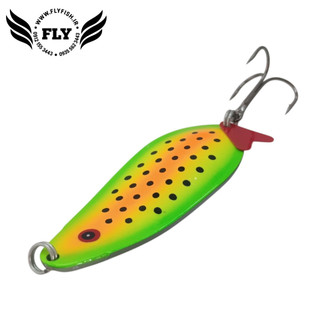 قاشقک ماهیگیری پرچمی خالدار 28 گرمی گلدن فیش GOLDEN FISH