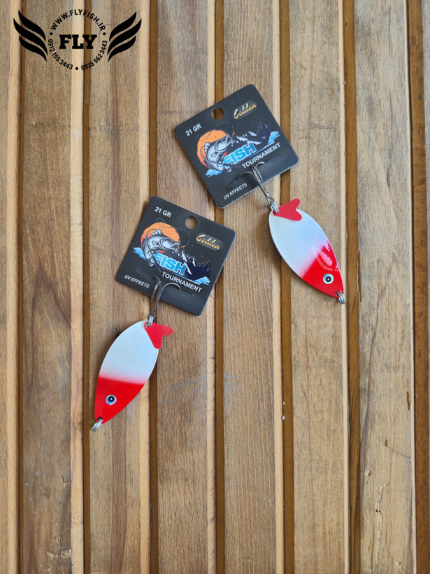 قاشقک ماهیگیری ردهد 21 گرمی گلدن فیش GOLDEN FISH
