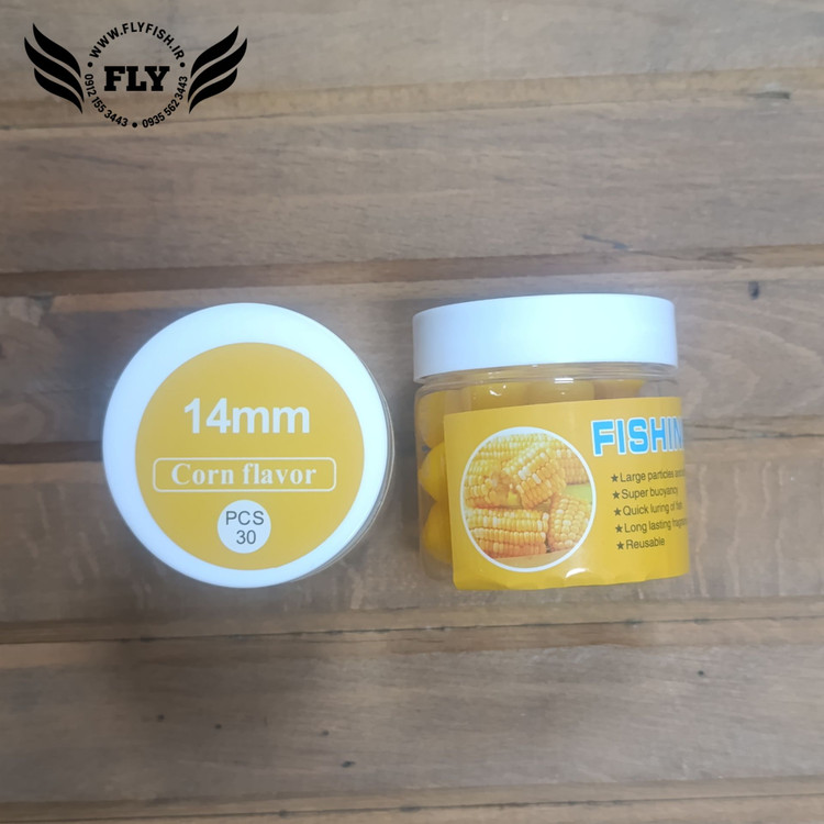 طعمه ماهیگیری بویله سیلیکونی بسته 30 عددی
