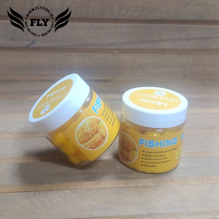 طعمه ماهیگیری بویله سیلیکونی بسته 30 عددی